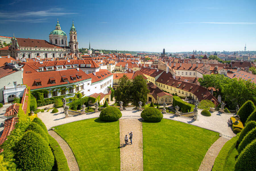 Vrtba-Garten in Prag