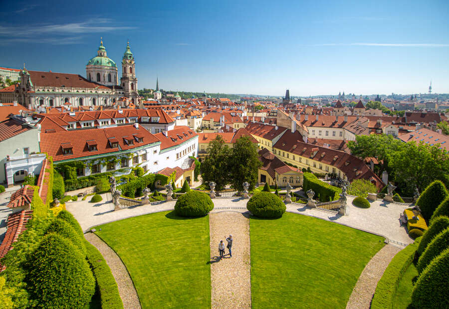 Vrtba-Garten in Prag